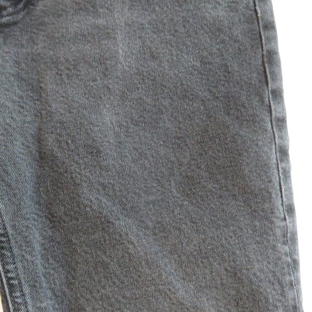 AGOLDE Riley High Rise Straight Crop (Stretch) Jeans in Panoramic Black Size 31 - Picture 8 of 14